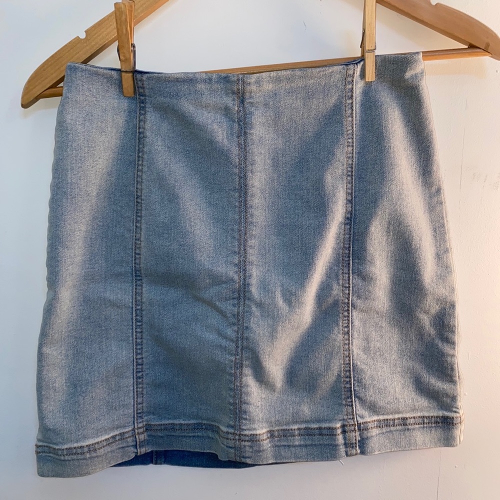 Jean skirt